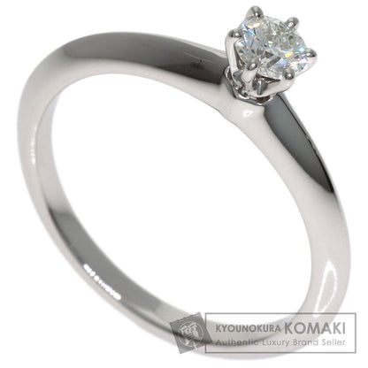 TIFFANY&Co. Solitaire Diamond Ring Platinum PT950 Ladies [Used]
