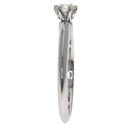TIFFANY&Co. Solitaire Diamond Ring Platinum PT950 Ladies [Used]