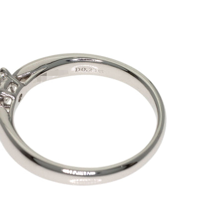 TIFFANY&Co. Harmony Solitaire Diamond Ring Platinum PT950 Ladies [Used]