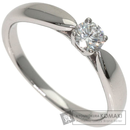 TIFFANY&Co. Harmony Solitaire 1P Diamond Ring Platinum PT950 Ladies [Used]