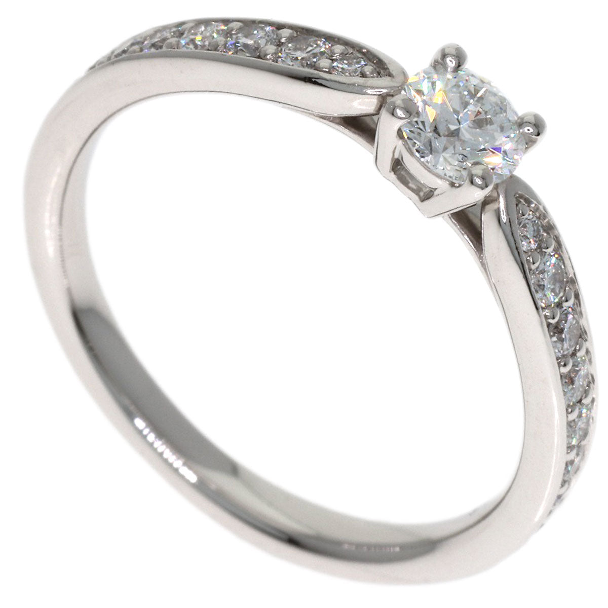 TIFFANY&Co. Harmony Wedding Diamond Ring Platinum PT950 Ladies [Used]