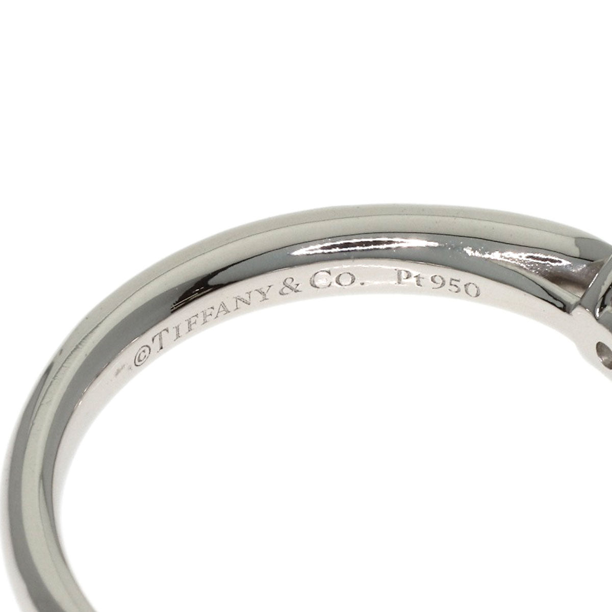 TIFFANY&Co. Harmony Wedding Diamond Ring Platinum PT950 Ladies [Used]