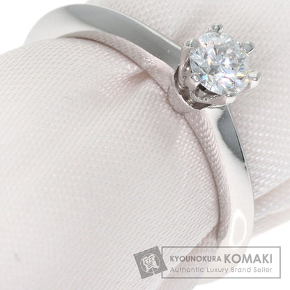 TIFFANY&Co. Solitaire Diamond Ring Platinum PT950 Ladies [Used]
