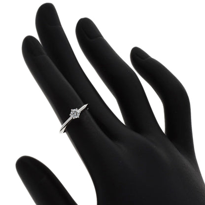 TIFFANY&Co. Solitaire Diamond Ring Platinum PT950 Ladies [Used]