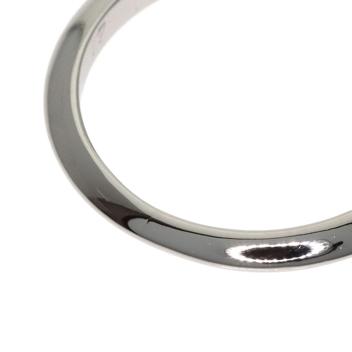 TIFFANY&Co. Solitaire Diamond Ring Platinum PT950 Ladies [Used]