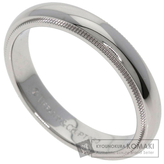 TIFFANY&Co. Milgrain Ring Platinum PT950 Ladies [Used]