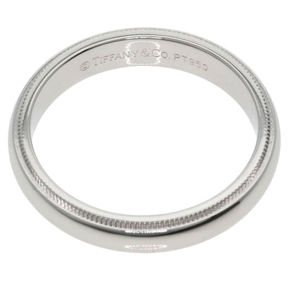 TIFFANY&Co. Milgrain Ring Platinum PT950 Ladies [Used]