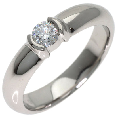 TIFFANY&Co. Dots Solitaire Diamond Ring Platinum PT950 Ladies [Used]