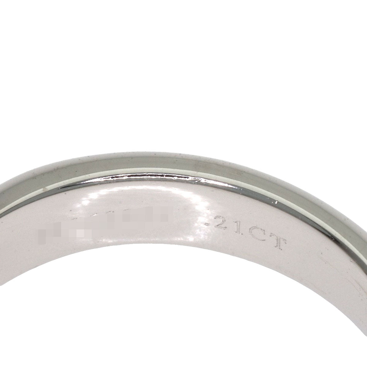 TIFFANY&Co. Dots Solitaire Diamond Ring Platinum PT950 Ladies [Used]