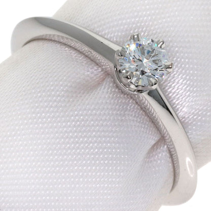 TIFFANY&Co. Solitaire Diamond Ring Platinum PT950 Ladies [Used]