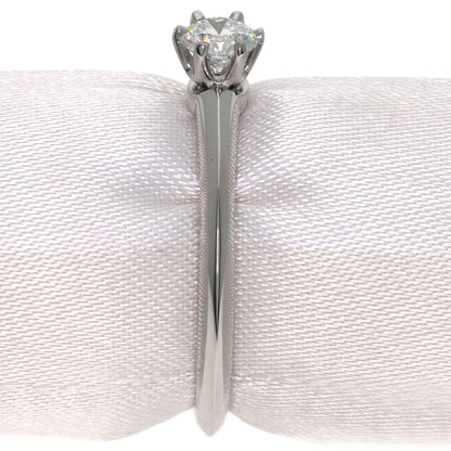 TIFFANY&Co. Solitaire Diamond Ring Platinum PT950 Ladies [Used]