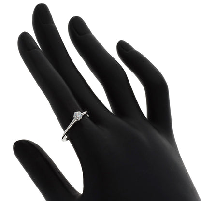 TIFFANY&Co. Solitaire Diamond Ring Platinum PT950 Ladies [Used]