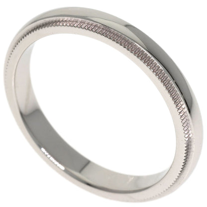 TIFFANY&Co. Milgrain Ring Platinum PT950 Ladies [Used]