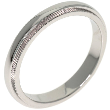 TIFFANY&Co. Milgrain Ring Platinum PT950 Ladies [Used]