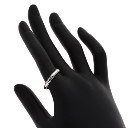 TIFFANY&Co. Milgrain Ring Platinum PT950 Ladies [Used]