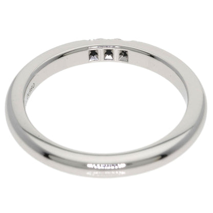TIFFANY&Co. Forever 3P Diamond Ring Platinum PT950 Ladies [Used]