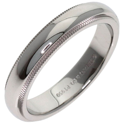 TIFFANY&Co. Milgrain Ring Platinum PT950 Ladies [Used]
