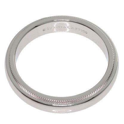 TIFFANY&Co. Milgrain Ring Platinum PT950 Ladies [Used]