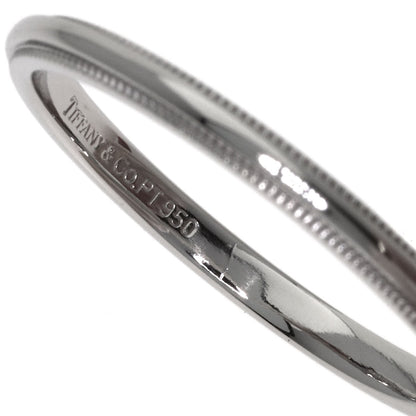 TIFFANY&Co. Milgrain Ring Platinum PT950 Ladies [Used]