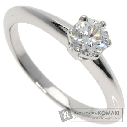 TIFFANY&Co. Solitaire Diamond G-VS1-VG Ring Platinum PT950 Ladies [Used]