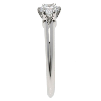 TIFFANY&Co. Solitaire Diamond G-VS1-VG Ring Platinum PT950 Ladies [Used]