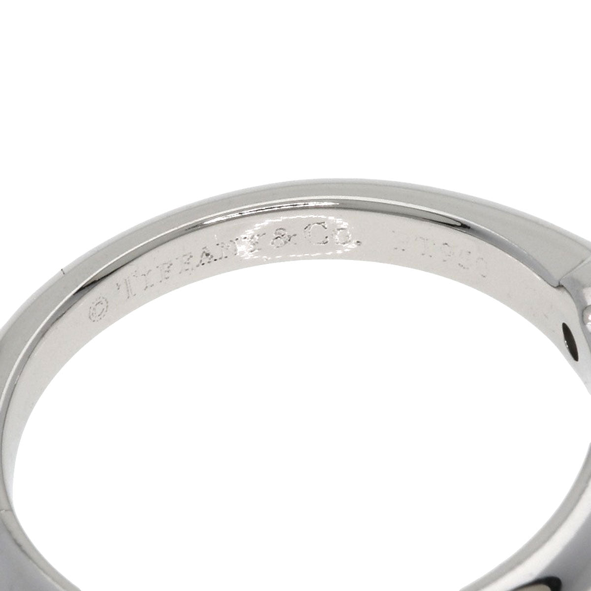 TIFFANY&Co. Solitaire Diamond G-VS1-VG Ring Platinum PT950 Ladies [Used]
