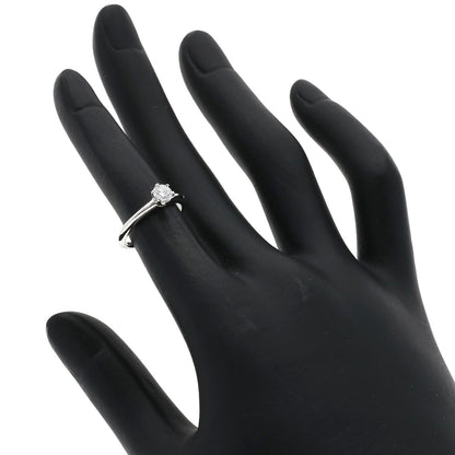 TIFFANY&Co. Solitaire Diamond G-VS1-VG Ring Platinum PT950 Ladies [Used]