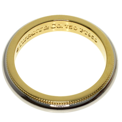 TIFFANY&Co. Milgrain Ring Platinum PT950 18K Yellow GoldLadies [Used]