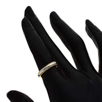TIFFANY&Co. Milgrain Ring Platinum PT950 18K Yellow GoldLadies [Used]