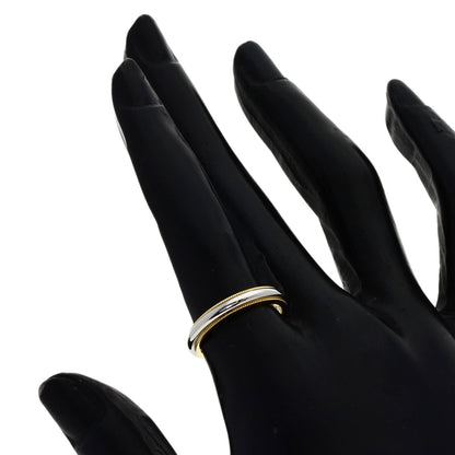TIFFANY&Co. Milgrain Ring K18 Yellow Gold PT950Ladies [Used]