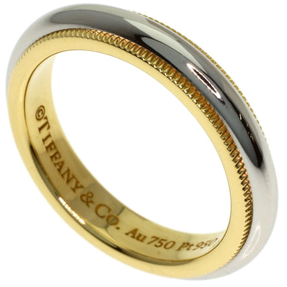TIFFANY&Co. Milgrain Ring Platinum PT950 18K Yellow GoldLadies [Used]