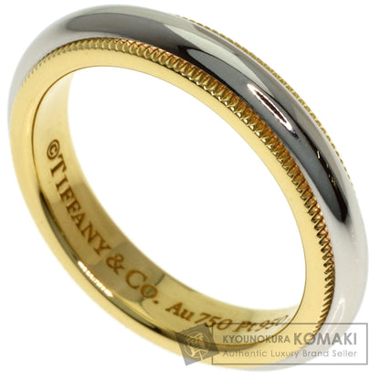 TIFFANY&Co. Milgrain Ring Platinum PT950 18K Yellow GoldLadies [Used]