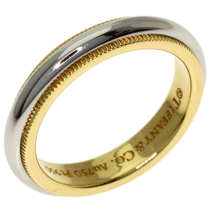 TIFFANY&Co. Milgrain Ring Platinum PT950 18K Yellow GoldLadies [Used]