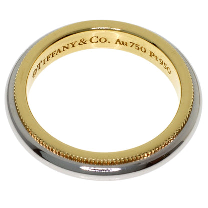 TIFFANY&Co. Milgrain Ring Platinum PT950 18K Yellow GoldLadies [Used]