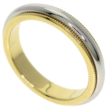 TIFFANY&Co. Milgrain Ring K18 Yellow Gold PT950Ladies [Used]