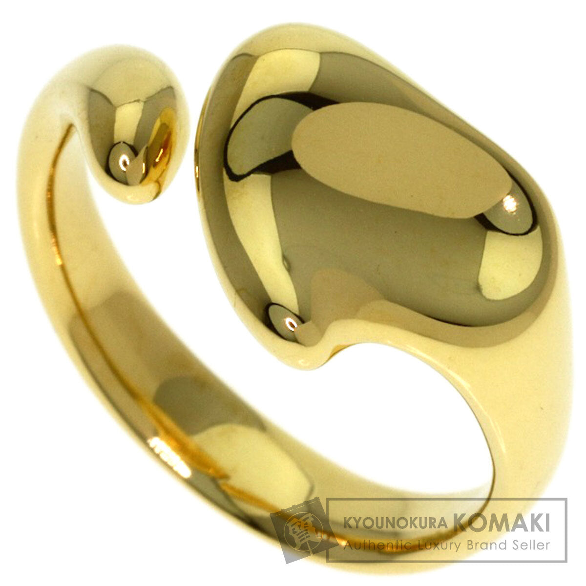 TIFFANY&Co. Full heart Ring K18 Yellow Gold Ladies [Used]