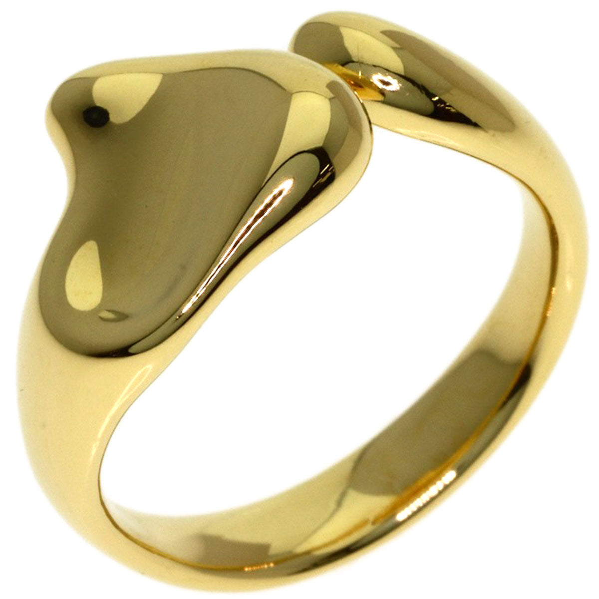 TIFFANY&Co. Full heart Ring K18 Yellow Gold Ladies [Used]