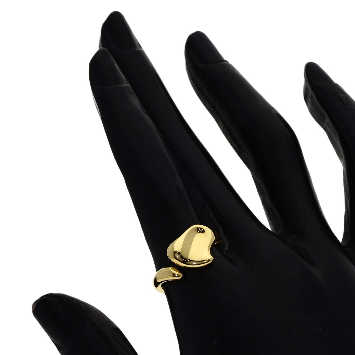 TIFFANY&Co. Full heart Ring K18 Yellow Gold Ladies [Used]