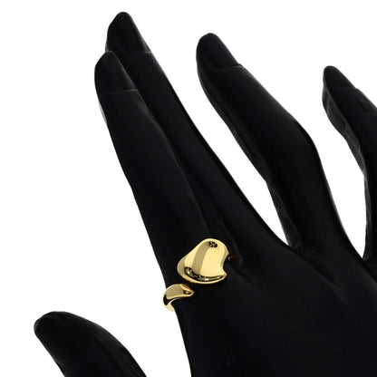 TIFFANY&Co. Full heart Ring K18 Yellow Gold Ladies [Used]