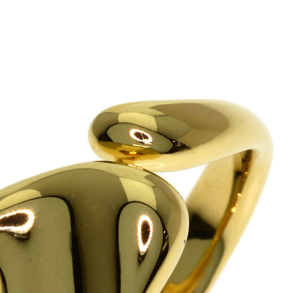 TIFFANY&Co. Full heart Ring K18 Yellow Gold Ladies [Used]