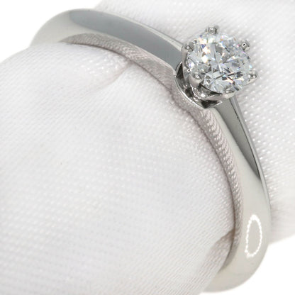 TIFFANY&Co. Solitaire Diamond Ring Platinum PT950 Ladies [Used]