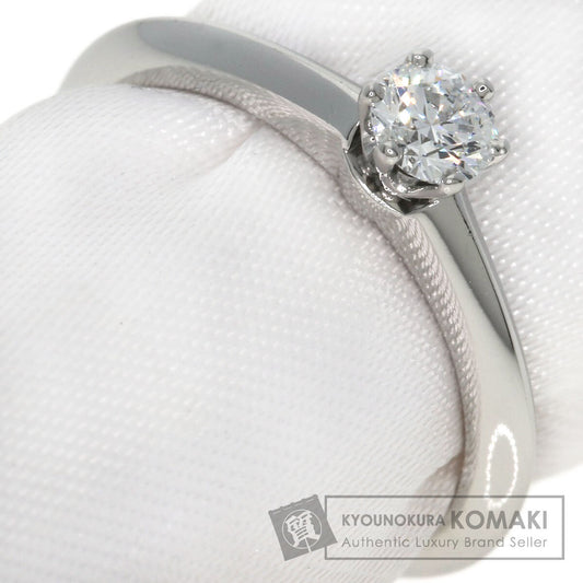 TIFFANY&Co. Solitaire Diamond Ring Platinum PT950 Ladies [Used]
