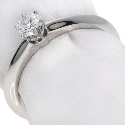 TIFFANY&Co. Solitaire Diamond Ring Platinum PT950 Ladies [Used]
