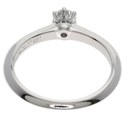 TIFFANY&Co. Solitaire Diamond Ring Platinum PT950 Ladies [Used]