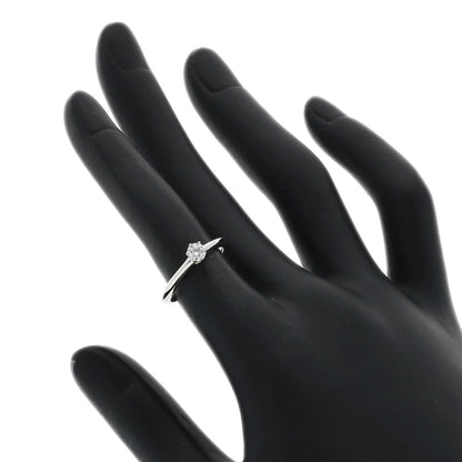 TIFFANY&Co. Solitaire Diamond Ring Platinum PT950 Ladies [Used]