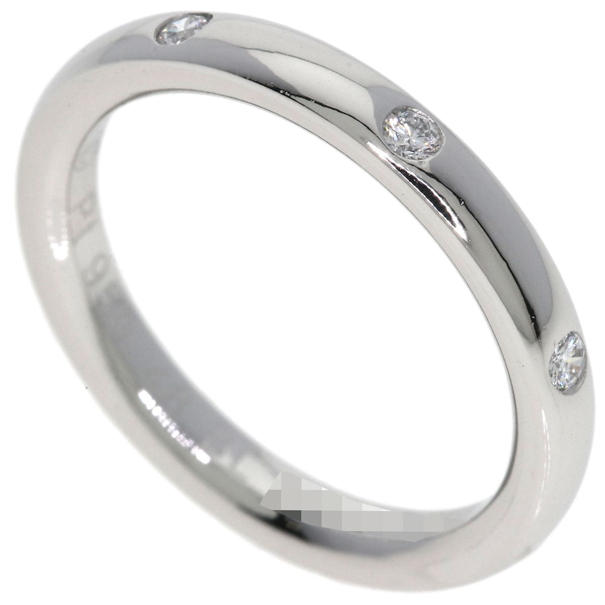 Van Cleef & Arpels Tendrement Etoile 3P Diamond #48 Ring Platinum PT950 Ladies [Used]