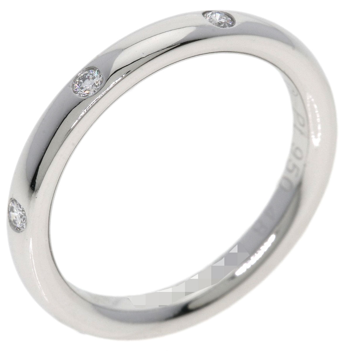 Van Cleef & Arpels Tendrement Etoile 3P Diamond #48 Ring Platinum PT950 Ladies [Used]