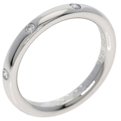 Van Cleef & Arpels Tendrement Etoile 3P Diamond #48 Ring Platinum PT950 Ladies [Used]