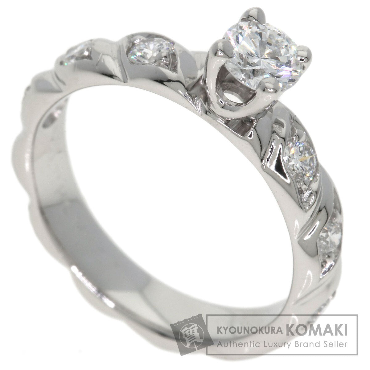 Chaumet Torsade Diamond Ring Platinum PT950 Ladies [Used]
