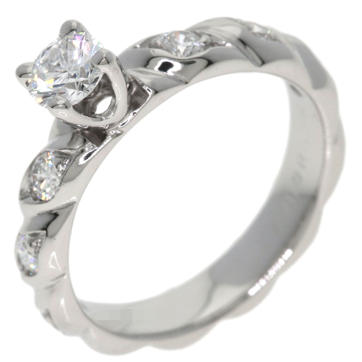 Chaumet Torsade Diamond Ring Platinum PT950 Ladies [Used]